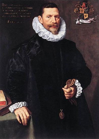Frans Pourbus Portrait of Petrus Ricardus Germany oil painting art